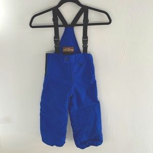 Kids Obermeyer ski bibs size 4 EUC